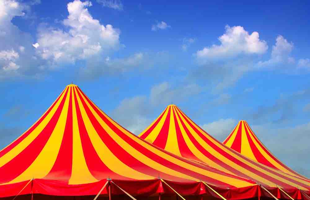 Circus tent