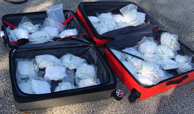 45 pounds of methamphetamine seized by Florida Highway Patrol Orlando CIU