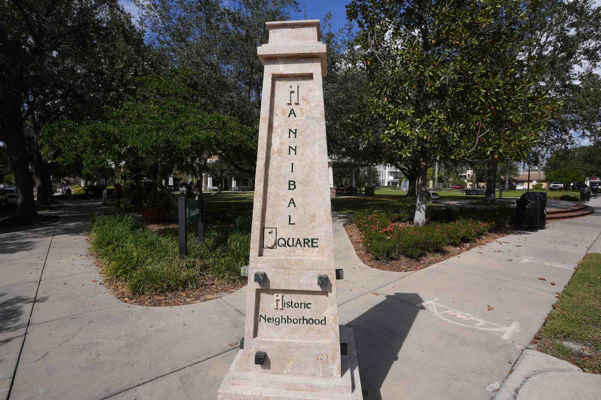 Hannibal Square in Winter Park