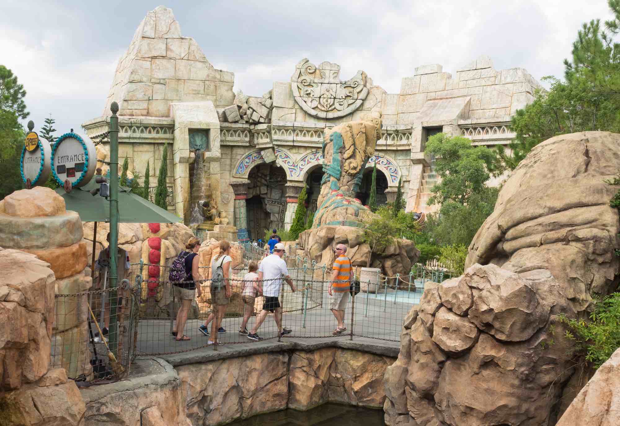 Poseidon's Fury at Universal's Islands of Adventure