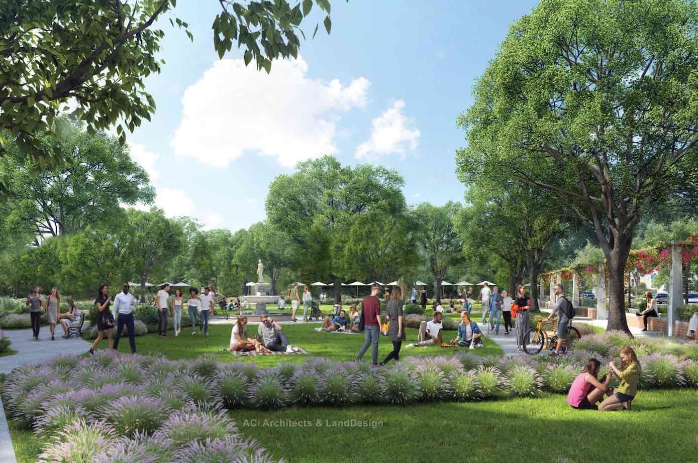 Seven Oaks Park rendering