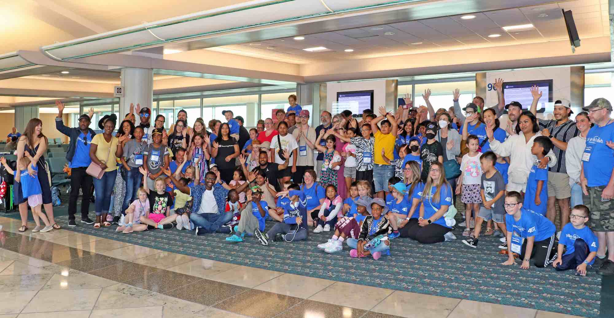 Make-A-Wish Canada families flying back to Canada on July 25