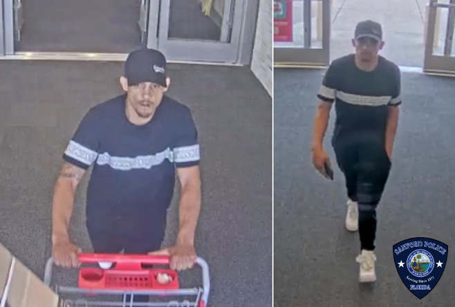 Man wanted for theft at Target