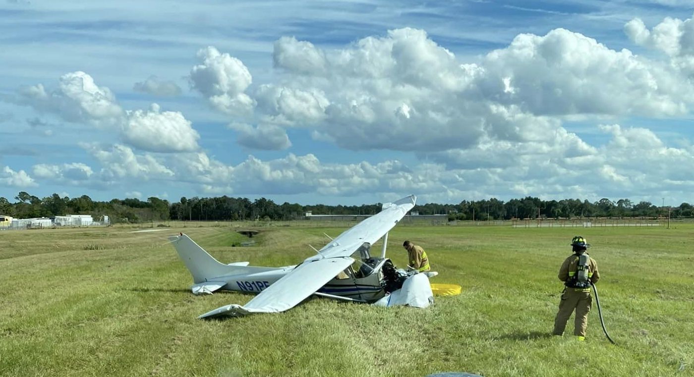 Small plane runs off runway on Friday, Nov 10