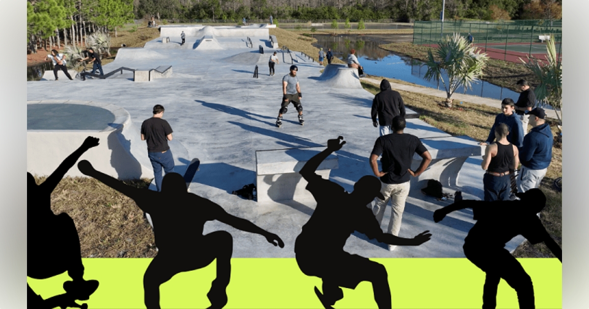 Skate Park Ribbon Cutting