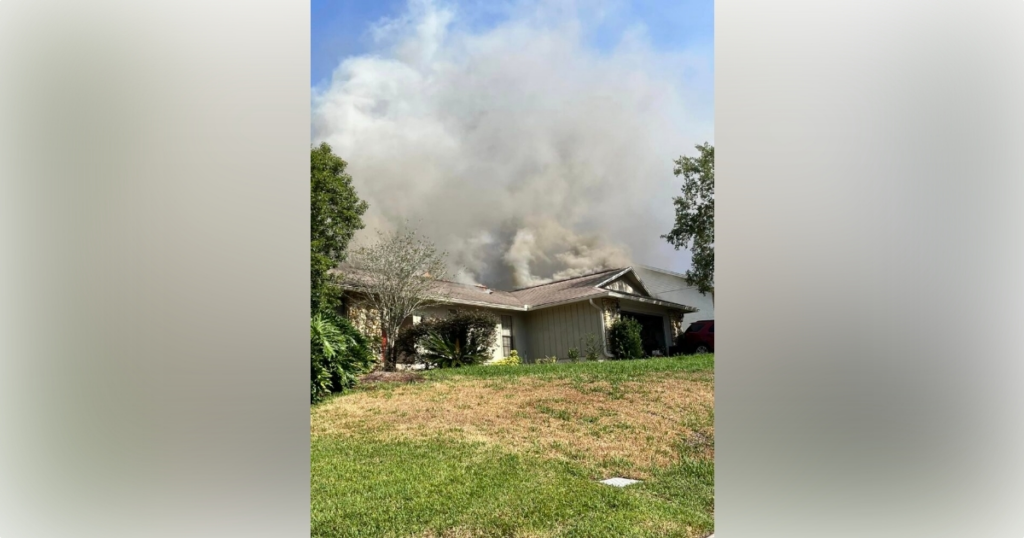 Longwood home catches fire on May 18, 2024