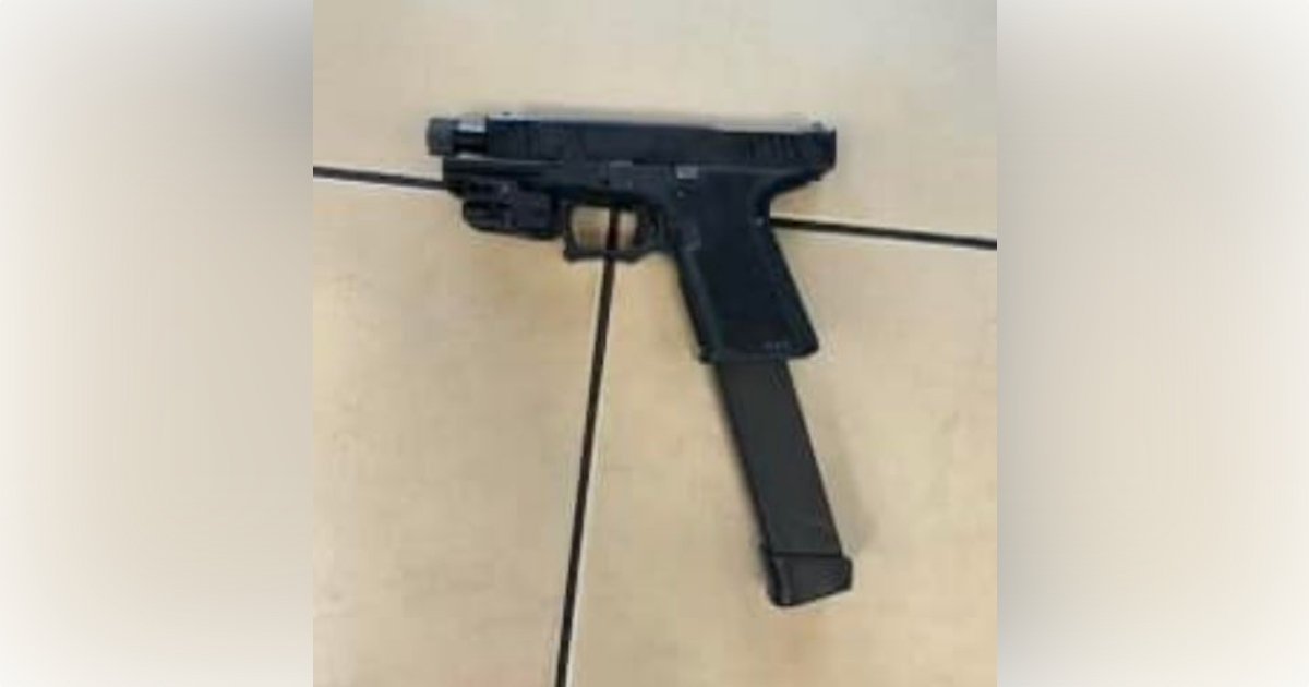 A photo of the gun that was recovered at an Orlando 7-Eleven following a deputy-involved shooting that left a 19-year-old man dead on July 12, 2024. (Photo: Orange County Sheriff's Office)