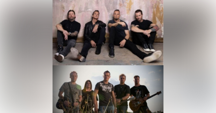 Creed (top) and 3 Doors Down (bottom) are coming to the Kia Center in downtown Orlando this December.