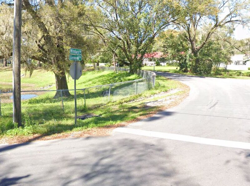 A fatal crash at the intersection of Glenwood Road and Wilmhurst Road in DeLand claimed the life of a motorcyclist on December 18, 2024. (Photo: Google)