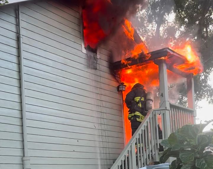 The cause of the house fire is currently under investigation. (Photo: Orlando Fire Department)