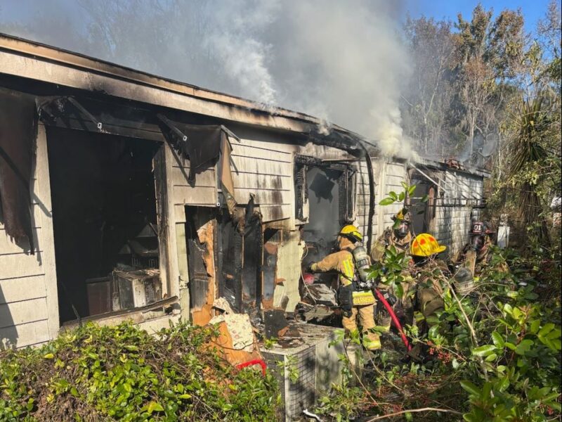 Several dogs rescued from Oviedo house fire